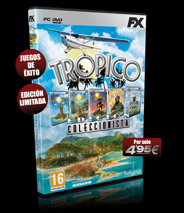 Tropico Coleccionista - Juegos - PC - Espaol - Simulador social
